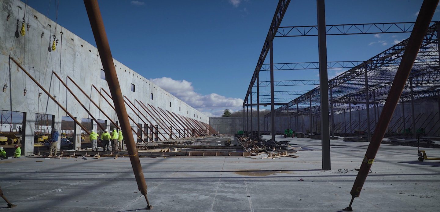 3D structural steel model